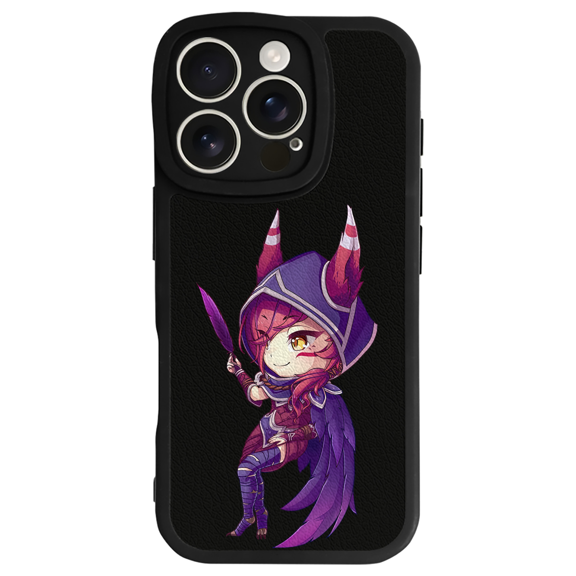 リーグ・オブ・レジェンド League of Legends LOL 【iPhone 16シリーズ対応】シリコンスマホケース（レザー調） 材質：シリコン